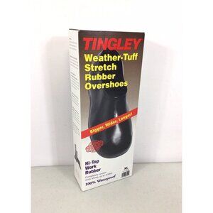 Tingley Overshoes Rubbers Mens XL 11-12 New